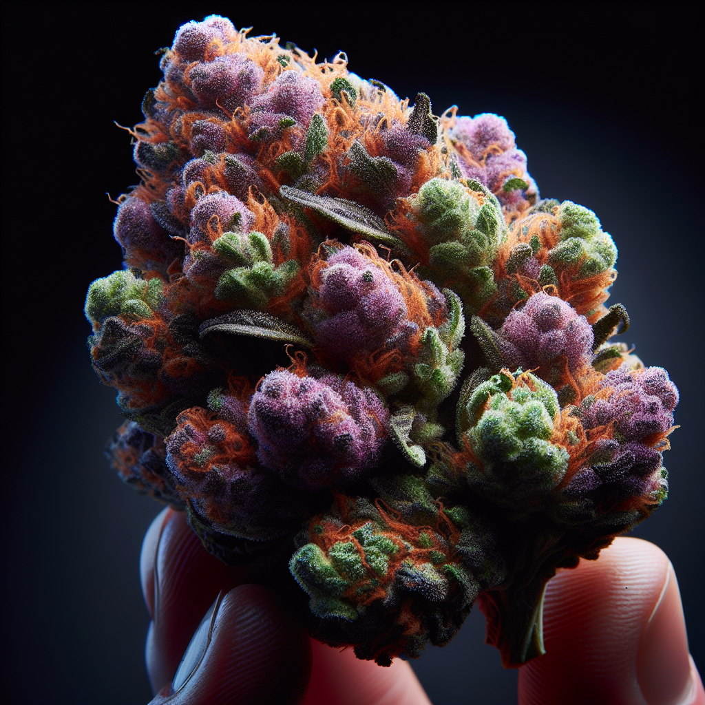 Jealousy cannabis strain buds close-up